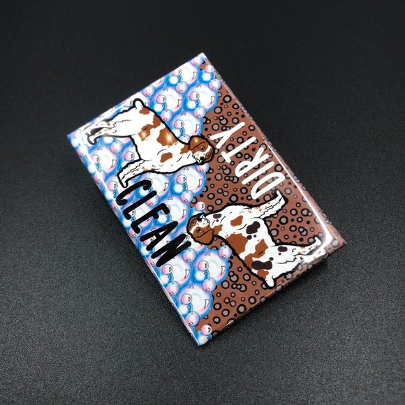 Brittany Dog Dishwasher Magnet Kitchen Home Decor - Picture 4 of 5